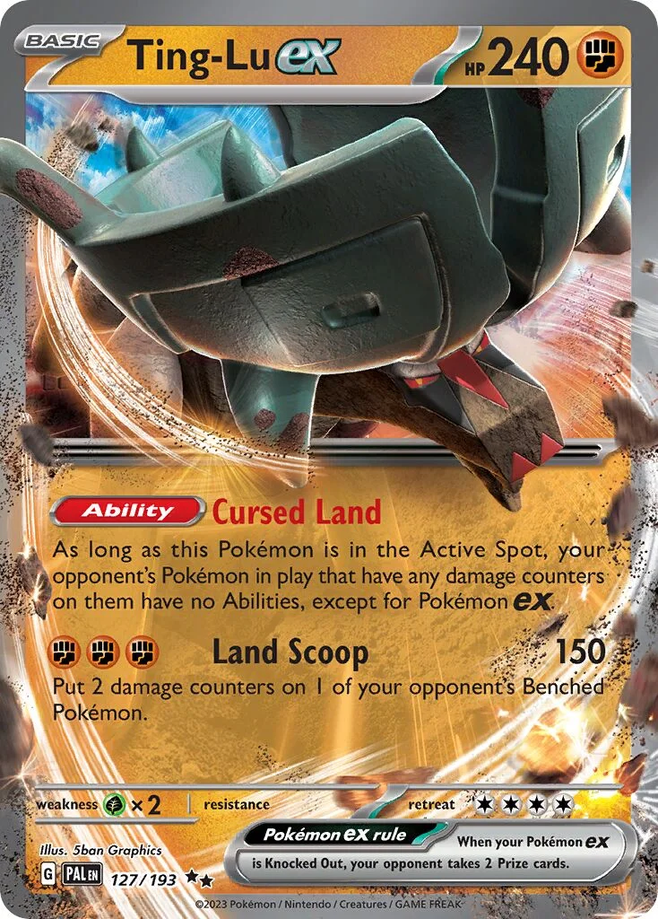Ting-Lu ex 「PLAY_POKEMON_PRIZE_PACK_SERIES_FOUR 127/193」「EN」