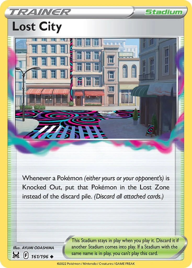 Lost City 「PLAY_POKEMON_PRIZE_PACK_SERIES_FOUR 161/196」「EN」