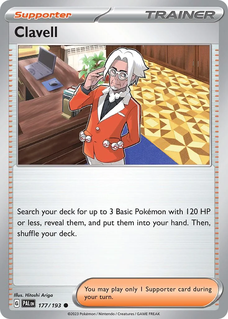 Clavell 「PLAY_POKEMON_PRIZE_PACK_SERIES_FOUR 177/193」「EN」