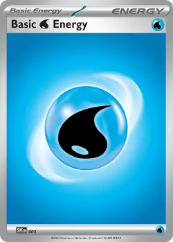 Basic Water Energy 「PLAY_POKEMON_PRIZE_PACK_SERIES_FOUR 003」「EN」