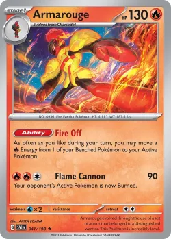 Armarouge 「PLAY_POKEMON_PRIZE_PACK_SERIES_FOUR 041/198」「EN」
