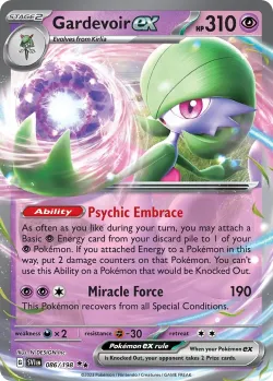 Gardevoir ex 「PLAY_POKEMON_PRIZE_PACK_SERIES_FOUR 086/198」「EN」