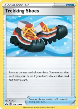 Trekking Shoes 「PLAY_POKEMON_PRIZE_PACK_SERIES_FOUR 145/159」「EN」