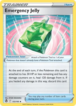 Emergency Jelly 「PLAY_POKEMON_PRIZE_PACK_SERIES_FOUR 155/195」「EN」