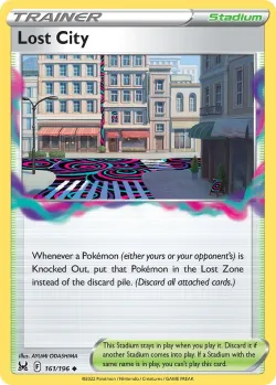 Lost City 「PLAY_POKEMON_PRIZE_PACK_SERIES_FOUR 161/196」「EN」