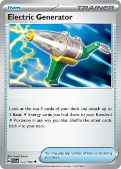 Electric Generator 「PLAY_POKEMON_PRIZE_PACK_SERIES_FOUR 170/198」「EN」