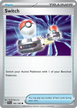 Switch 「PLAY_POKEMON_PRIZE_PACK_SERIES_FOUR 194/198」「EN」