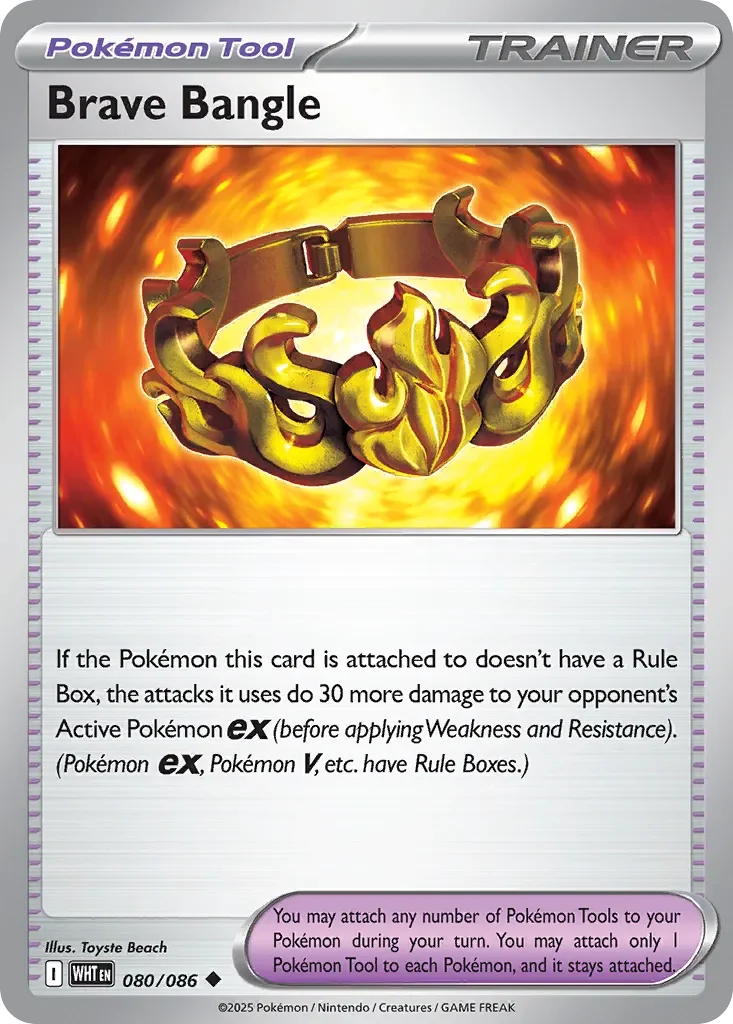 Brave Bangle 「PLAY_POKEMON_PRIZE_PACK_SERIES_NINE 080/086」「EN」
