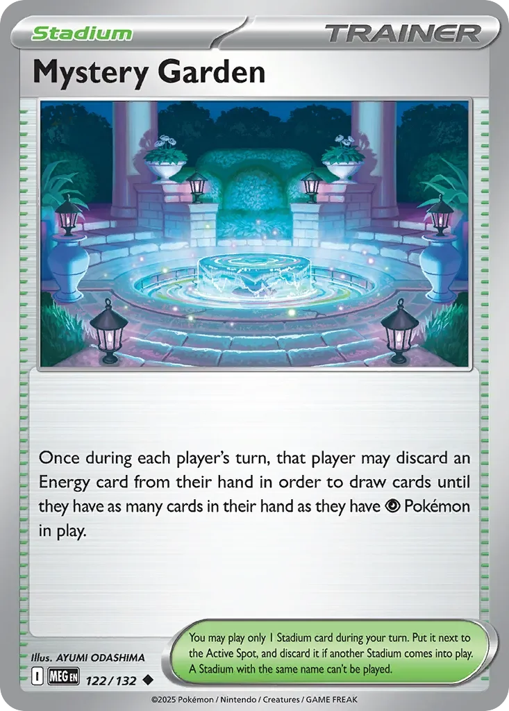 Mystery Garden 「PLAY_POKEMON_PRIZE_PACK_SERIES_NINE 122/132」「EN」