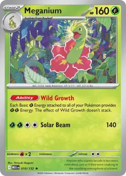 Meganium #010/132 · Pokémon