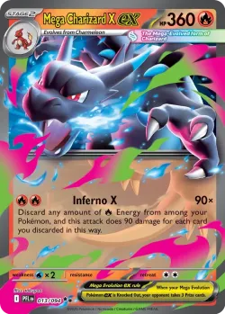 Mega Charizard X ex #013/094 · Pokémon