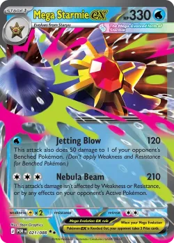 Mega Starmie ex #021/088 · Pokémon