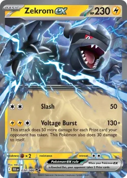 Zekrom ex 「PLAY_POKEMON_PRIZE_PACK_SERIES_NINE 034/086」「EN」