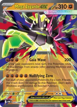 Mega Zygarde ex 「PLAY_POKEMON_PRIZE_PACK_SERIES_NINE 047/088」「EN」