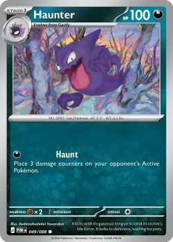 Haunter 「PLAY_POKEMON_PRIZE_PACK_SERIES_NINE 049/088」「EN」