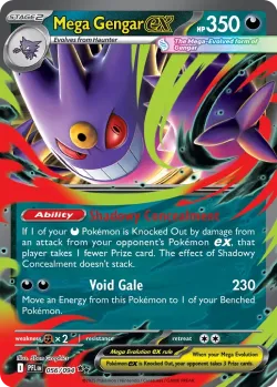 Mega Gengar ex 「PLAY_POKEMON_PRIZE_PACK_SERIES_NINE 056/094」「EN」