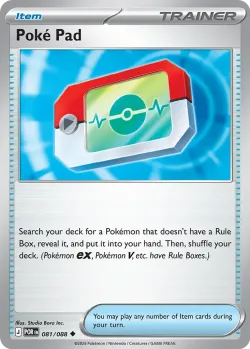 Poké Pad 「PLAY_POKEMON_PRIZE_PACK_SERIES_NINE 081/088」「EN」