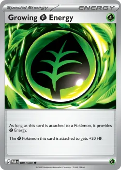 Growing Grass Energy 「PLAY_POKEMON_PRIZE_PACK_SERIES_NINE 086/088」「EN」