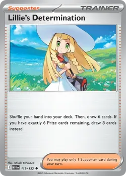 Lillie's Determination 「PLAY_POKEMON_PRIZE_PACK_SERIES_NINE 119/132」「EN」