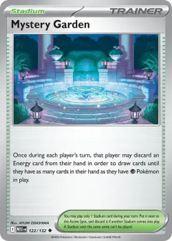 Mystery Garden 「PLAY_POKEMON_PRIZE_PACK_SERIES_NINE 122/132」「EN」