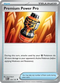 Premium Power Pro 「PLAY_POKEMON_PRIZE_PACK_SERIES_NINE 124/132」「EN」