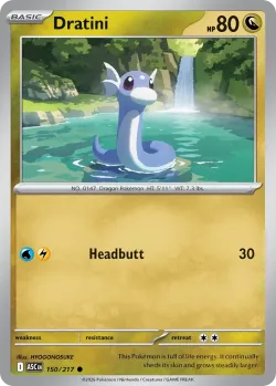 Dratini 「PLAY_POKEMON_PRIZE_PACK_SERIES_NINE 150/217」「EN」