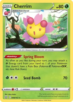 Leafeon VMAX #008/163 · Pokémon