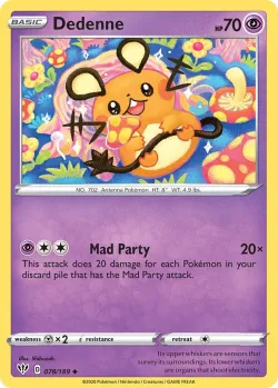 Dedenne 「PLAY_POKEMON_PRIZE_PACK_SERIES_ONE 078/189」「EN」
