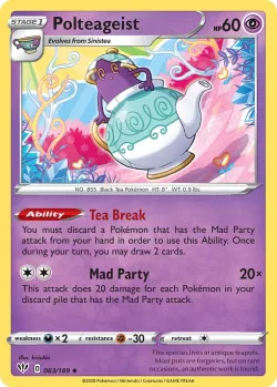 Polteageist 「PLAY_POKEMON_PRIZE_PACK_SERIES_ONE 083/189」「EN」