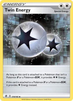 Twin Energy 「PLAY_POKEMON_PRIZE_PACK_SERIES_ONE 174/192」「EN」