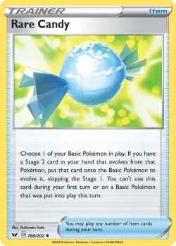 Rare Candy 「PLAY_POKEMON_PRIZE_PACK_SERIES_ONE 180/202」「EN」
