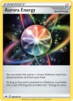 Aurora Energy 「PLAY_POKEMON_PRIZE_PACK_SERIES_ONE 186/202」「EN」