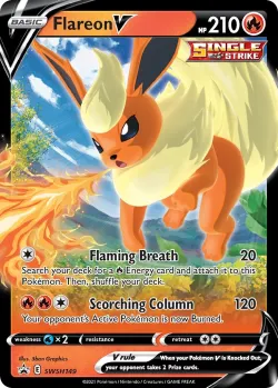 Flareon V 「PLAY_POKEMON_PRIZE_PACK_SERIES_ONE SWSH149」「EN」