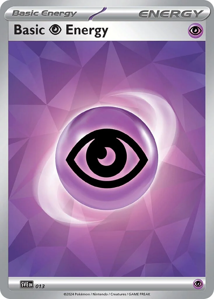 Basic Psychic Energy 「PLAY_POKEMON_PRIZE_PACK_SERIES_SEVEN 013」「EN」