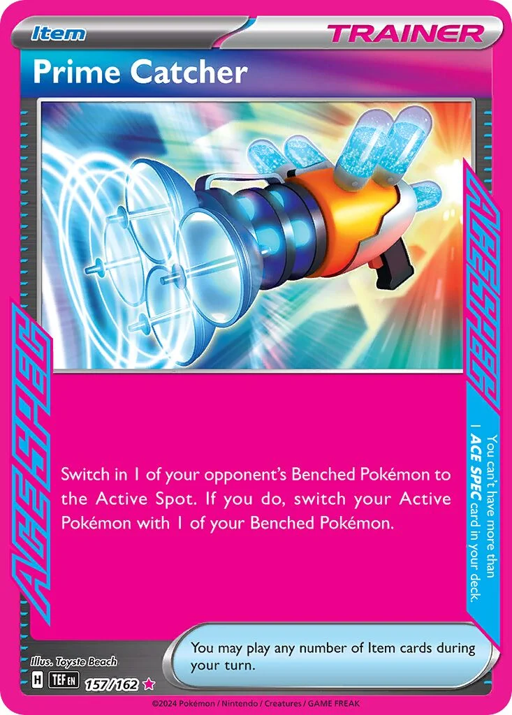 Prime Catcher 「PLAY_POKEMON_PRIZE_PACK_SERIES_SEVEN 157/162」「EN」