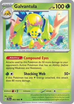 Galvantula 「PLAY_POKEMON_PRIZE_PACK_SERIES_SEVEN 002/064」「EN」