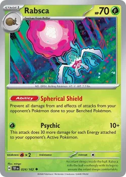 Rabsca 「PLAY_POKEMON_PRIZE_PACK_SERIES_SEVEN 024/162」「EN」