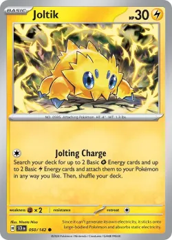 Joltik 「PLAY_POKEMON_PRIZE_PACK_SERIES_SEVEN 050/142」「EN」