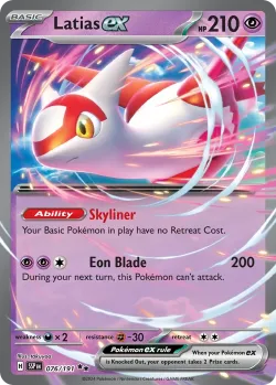 Latias ex 「PLAY_POKEMON_PRIZE_PACK_SERIES_SEVEN 076/191」「EN」