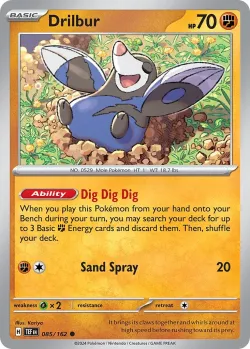Drilbur 「PLAY_POKEMON_PRIZE_PACK_SERIES_SEVEN 085/162」「EN」