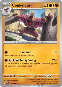 Conkeldurr 「PLAY_POKEMON_PRIZE_PACK_SERIES_SEVEN 105/167」「EN」