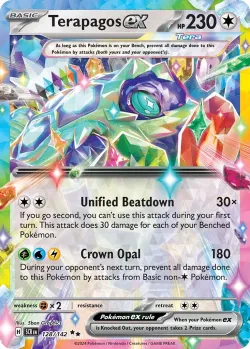 Terapagos ex 「PLAY_POKEMON_PRIZE_PACK_SERIES_SEVEN 128/142」「EN」