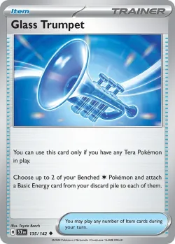 Glass Trumpet 「PLAY_POKEMON_PRIZE_PACK_SERIES_SEVEN 135/142」「EN」