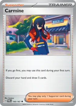 Carmine 「PLAY_POKEMON_PRIZE_PACK_SERIES_SEVEN 145/167」「EN」