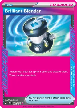 Brilliant Blender 「PLAY_POKEMON_PRIZE_PACK_SERIES_SEVEN 164/191」「EN」