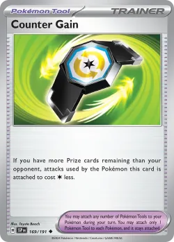 Counter Gain 「PLAY_POKEMON_PRIZE_PACK_SERIES_SEVEN 169/191」「EN」