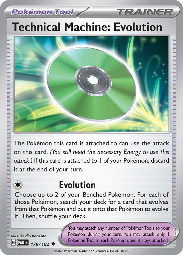 Technical Machine: Evolution 「PLAY_POKEMON_PRIZE_PACK_SERIES_SIX 178/182」「EN」