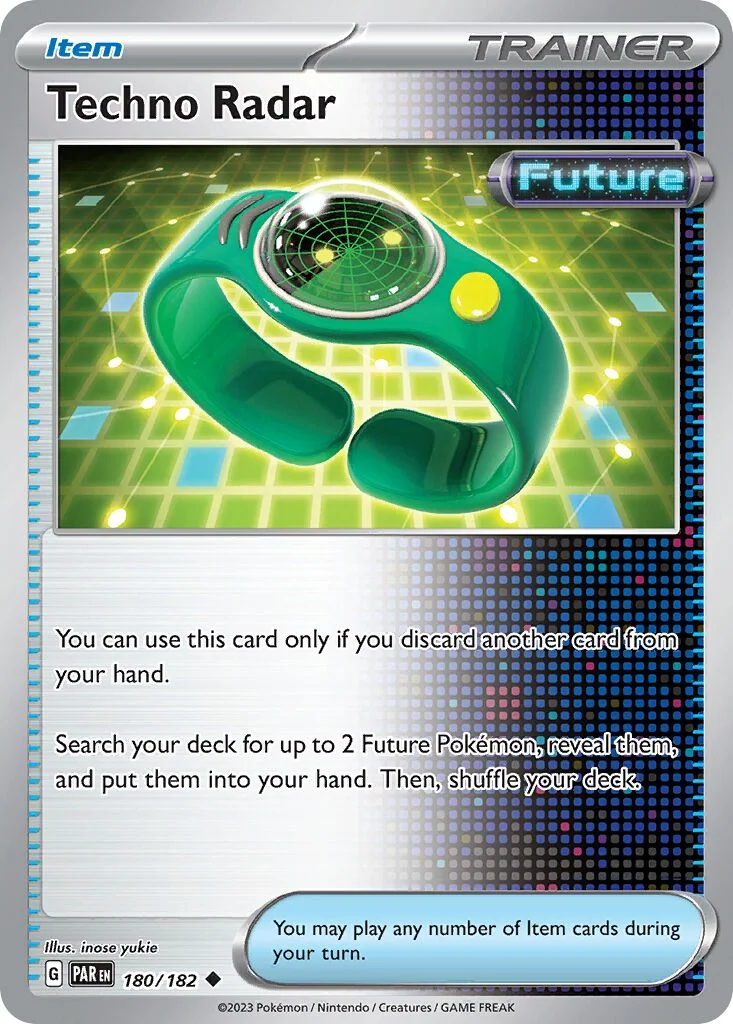 Techno Radar 「PLAY_POKEMON_PRIZE_PACK_SERIES_SIX 180/182」「EN」