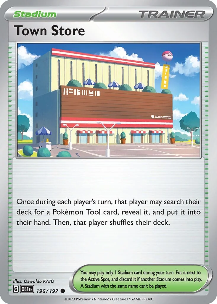 Town Store 「PLAY_POKEMON_PRIZE_PACK_SERIES_SIX 196/197」「EN」