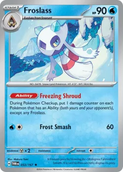 Froslass #053/167 · Pokémon